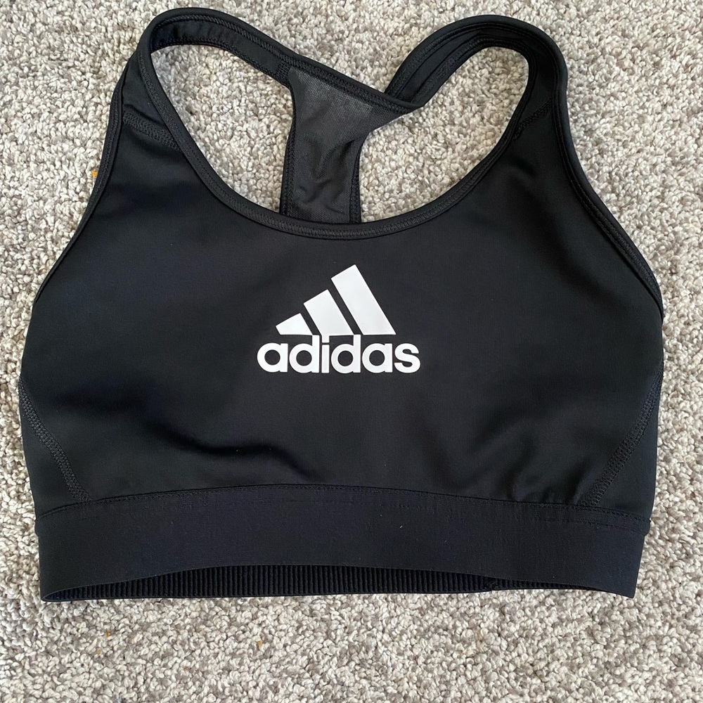 Women’s black adidas sports bra XS